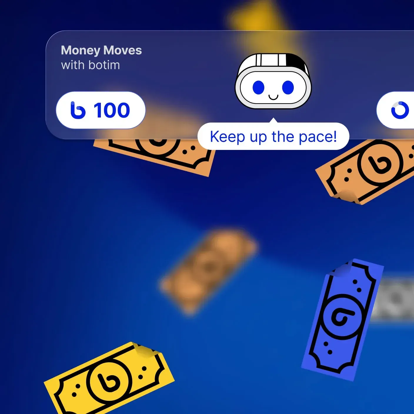 Game interface still from another Money Moves mini-game.